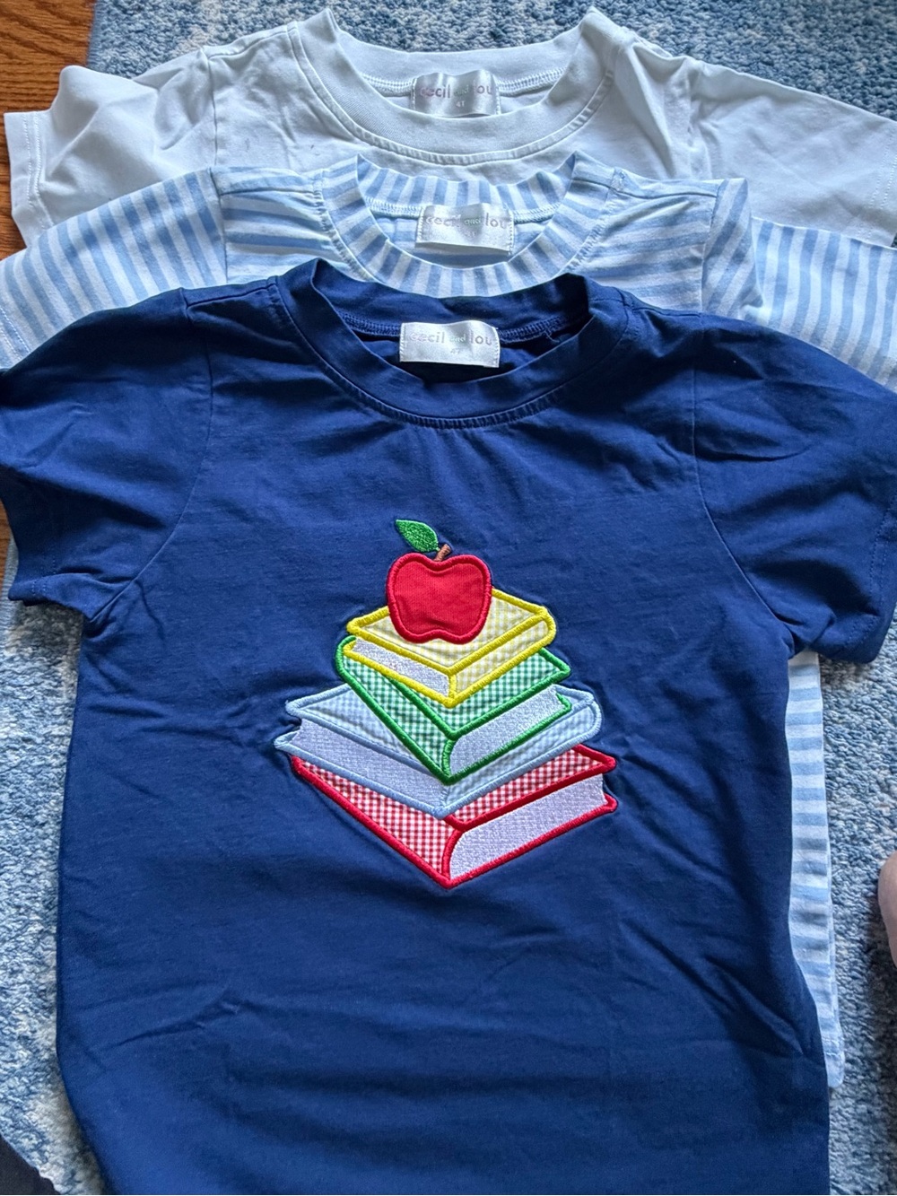 Cecil and Lou size 4T t shirt bundle (3 shirts)